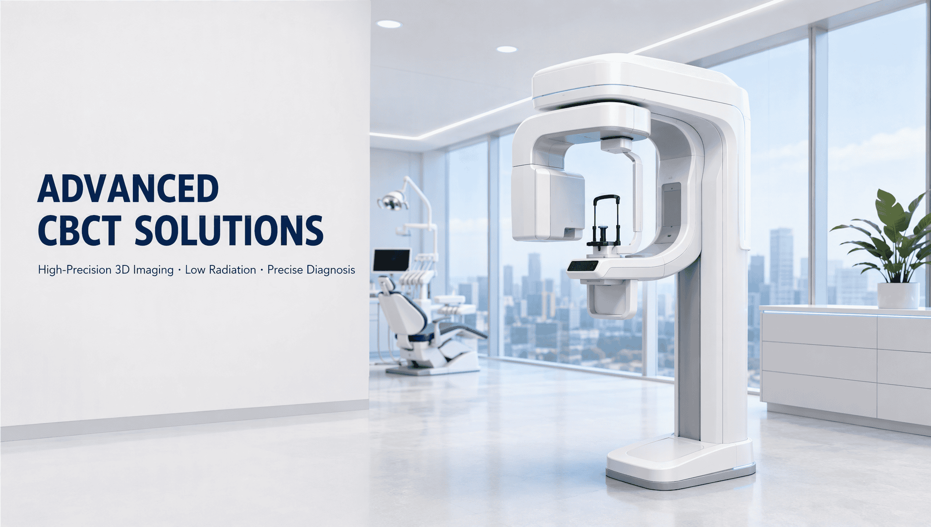 SYRJ-medical high-resolution 3D dental imaging equipment - Advanced Dental CBCT System for precise clinic diagnostics.